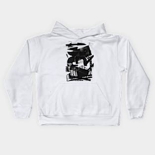 Abstract Typografy Kids Hoodie